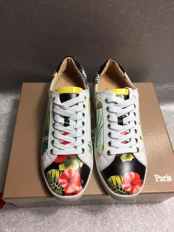 Super High End Christian Louboutin Flat Sneaker Low Top(With Receipt) - 0010