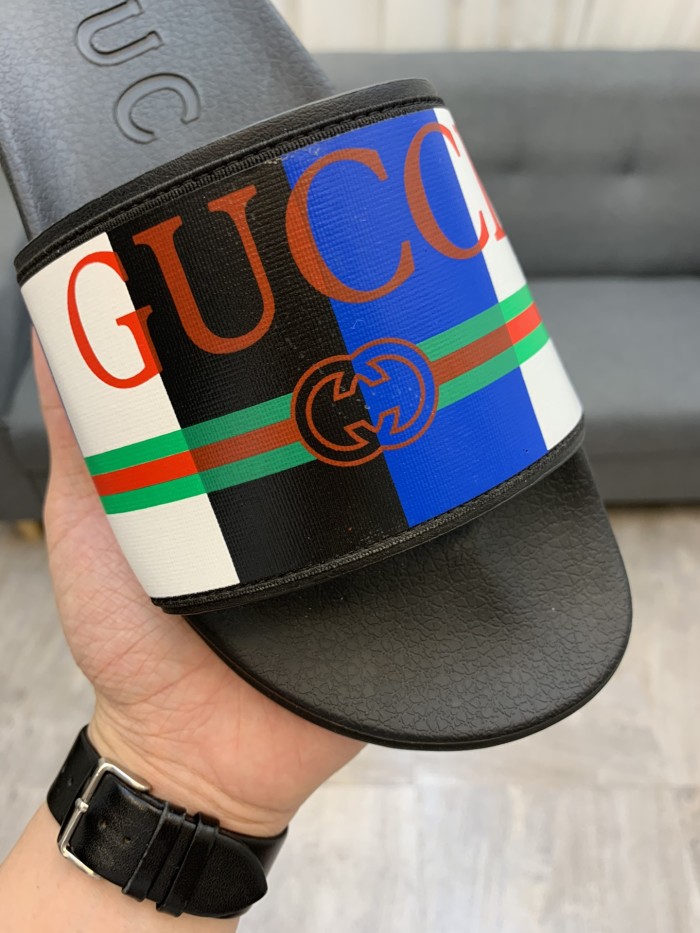 Gucci Slipper men Shoes 0011（2021)
