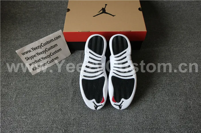 Authentic Air Jordan 12 Black Nylon