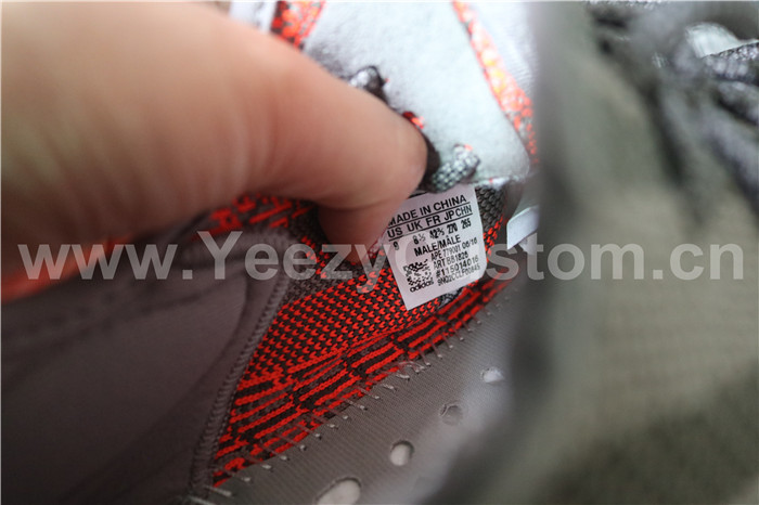 Authentic Adidas Yeezy 350 Boost Orange Grey Dragon