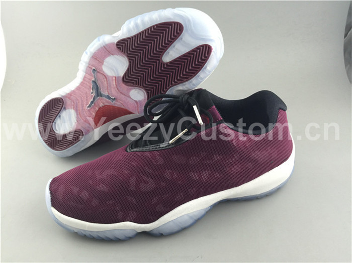 Authentic Air Jordan Future Low “Burgundy Camo”