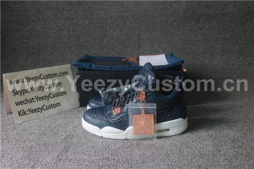 Authentic Air Jordan 4 Premium Obsidian