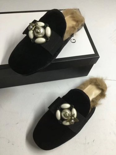 Gucci Hairy slippers 0020