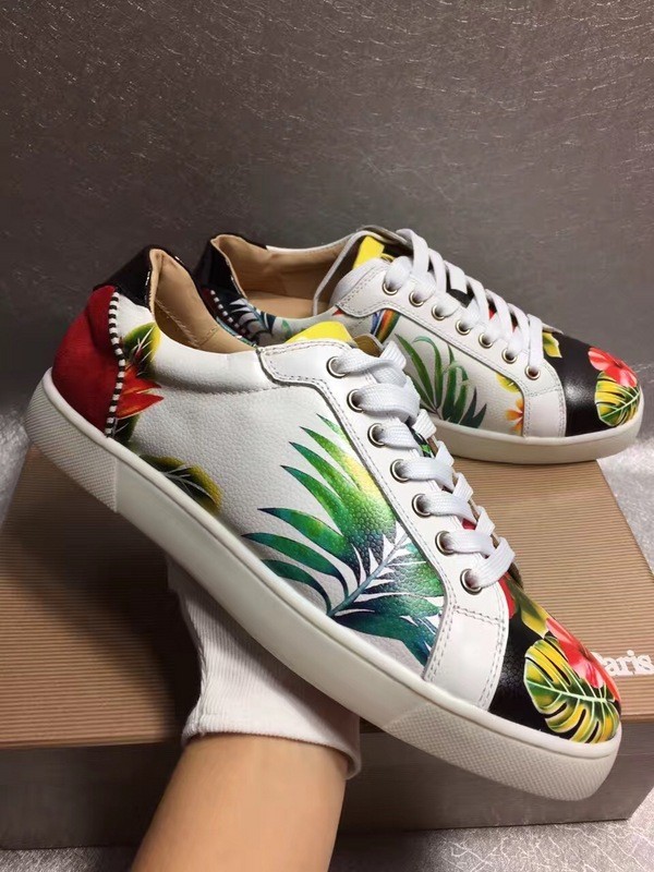 Super High End Christian Louboutin Flat Sneaker Low Top(With Receipt) - 0010