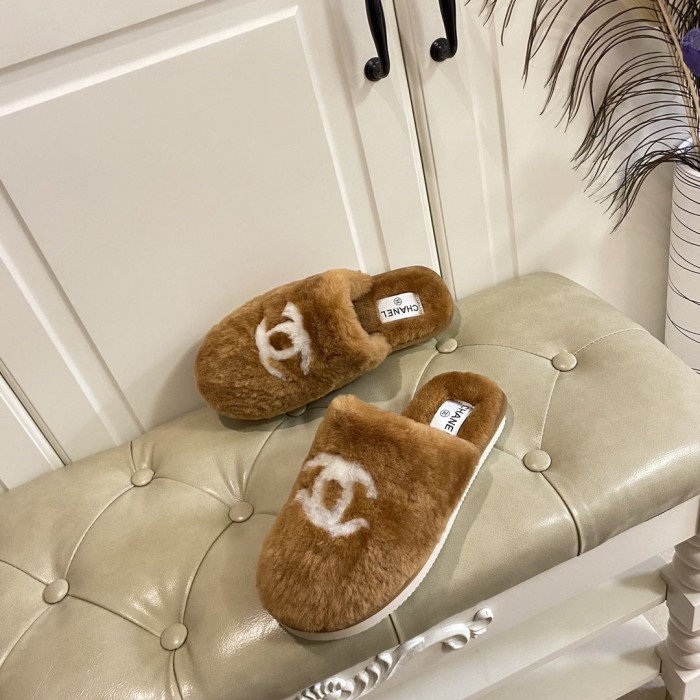 Chanel Hairy slippers 007 (2021)