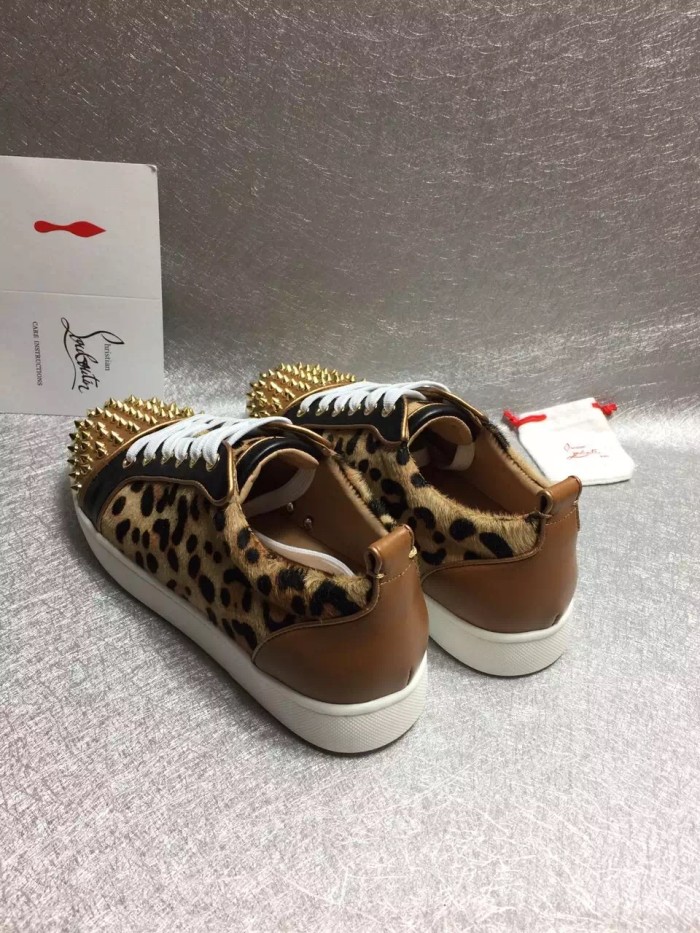 Super High End Christian Louboutin Flat Sneaker Low Top(With Receipt) - 0124