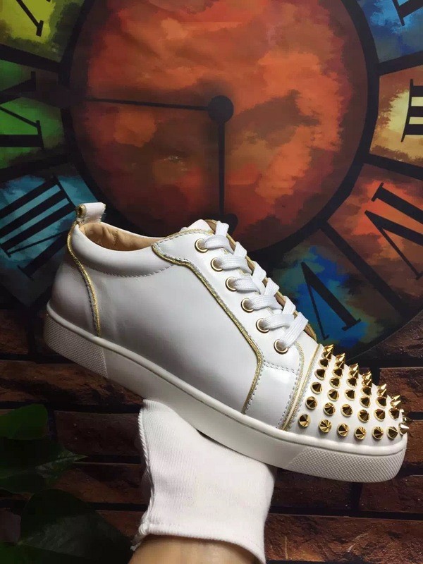 Super High End Christian Louboutin Flat Sneaker Low Top(With Receipt) - 0045