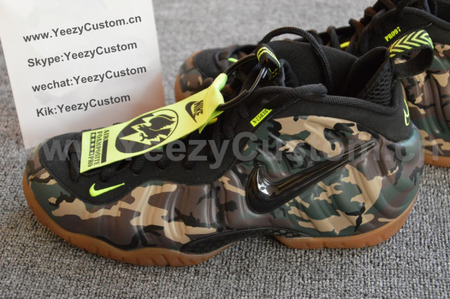 Authentic Nike Air Foamposite One Camo