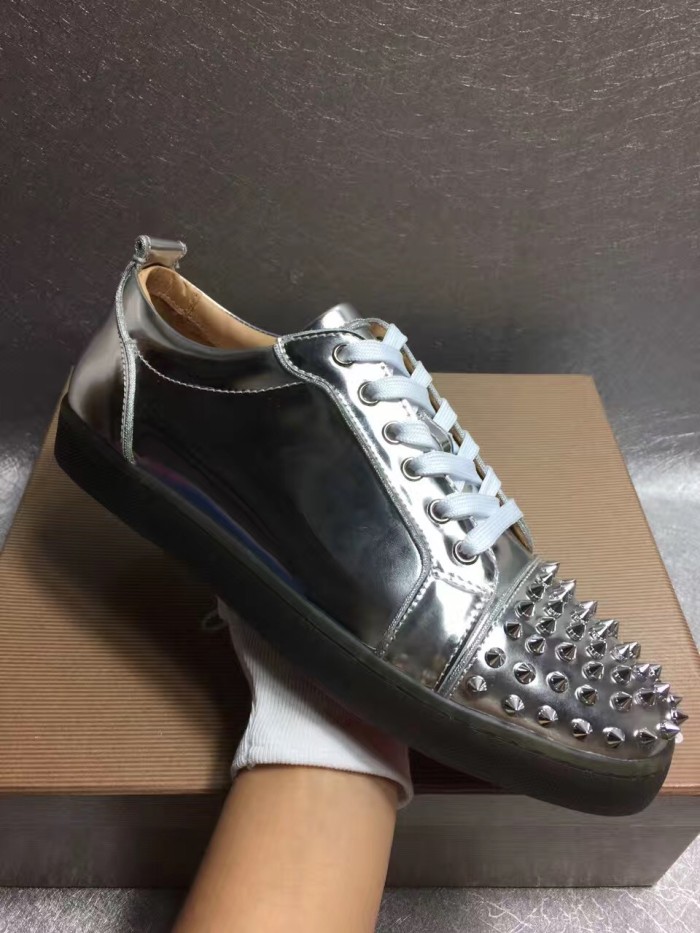 Super High End Christian Louboutin Flat Sneaker Low Top(With Receipt) - 0116