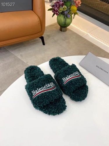 Balenciaga Hairy slippers 005（2021）