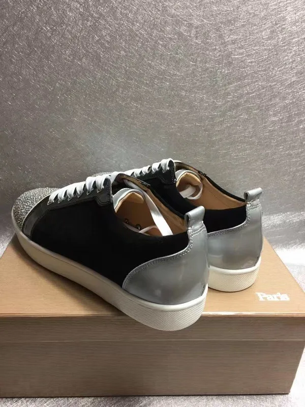 Super High End Christian Louboutin Flat Sneaker Low Top(With Receipt) - 0009