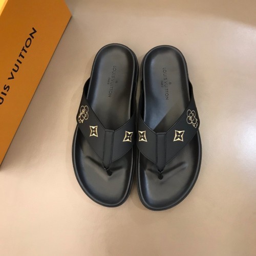 LV Slipper men Shoes 0055（2021）