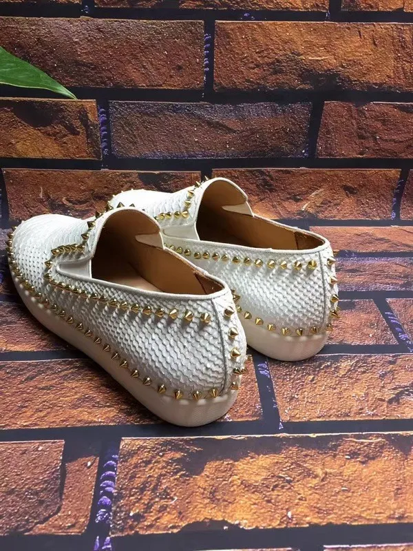 Super High End Christian Louboutin Flat Sneaker Low Top(With Receipt) - 0062