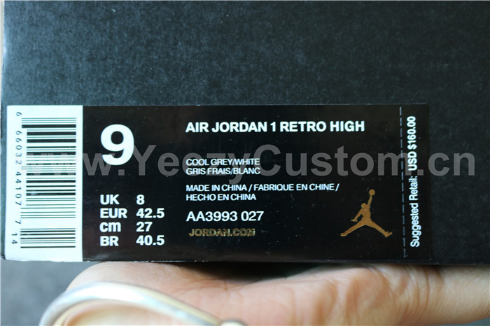 Air Jordan 1 Retro High Camo In “Cool Grey”