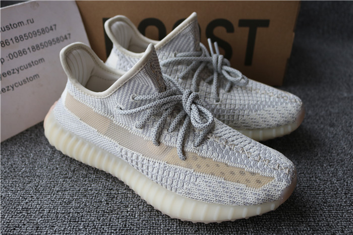 Authentic Adidas Yeezy Boost 350 V2 Primeknit Static Non Reflective Men Shoes