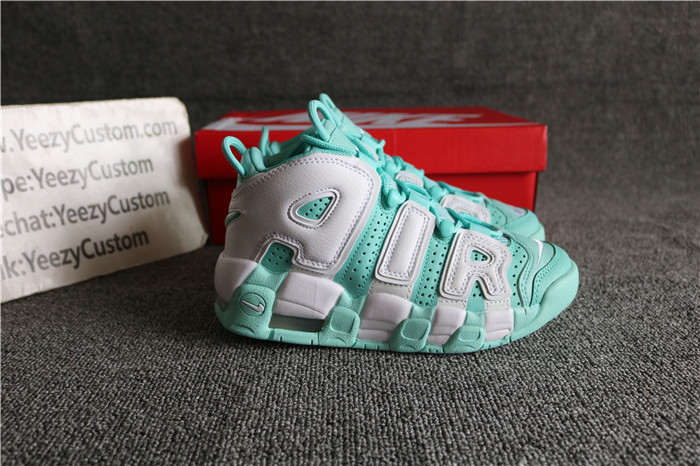 AUTHENTIC NIKE AIR MORE UPTEMPO “ISLAND GREEN”