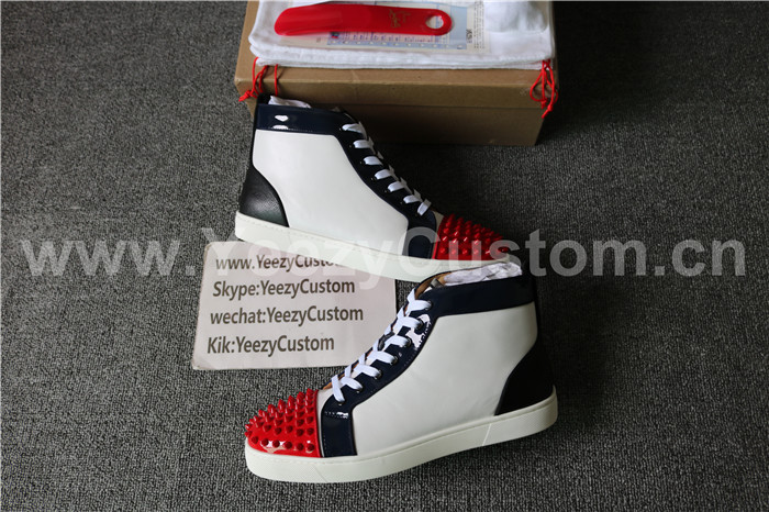 Super High End Christian Louboutin Flat Sneaker High Top(With Receipt) - 0089