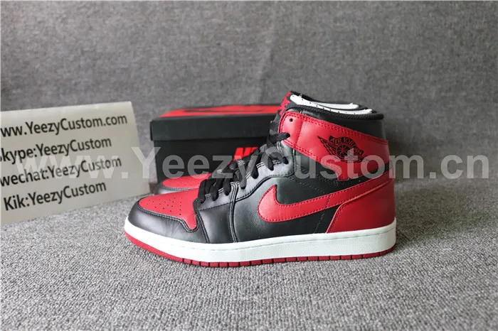 Authentic Air Jordan 1 Retro High OG “Bred”