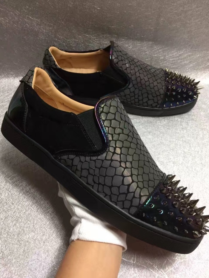 Super High End Christian Louboutin Flat Sneaker Low Top(With Receipt) - 0128