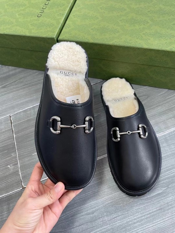 Gucci Hairy slippers 0015 (2022)