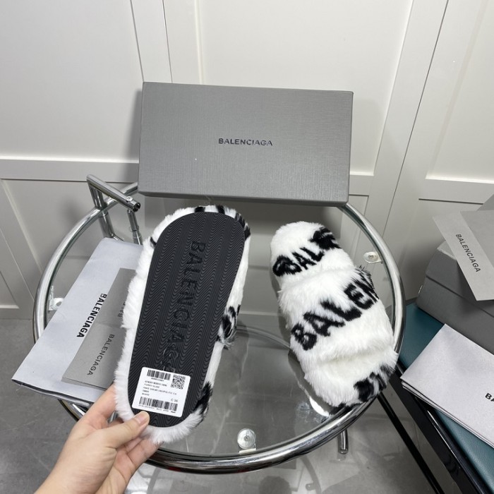 Balenciaga Hairy slippers 004（2022）