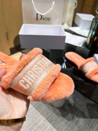 Dior Hairy slippers 004（2022）