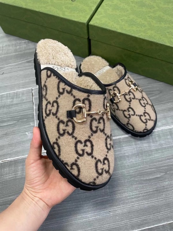 Gucci Hairy slippers 0014 (2022)