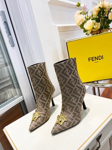 Fendi Short Boost Women Shoes 0018 (2022)