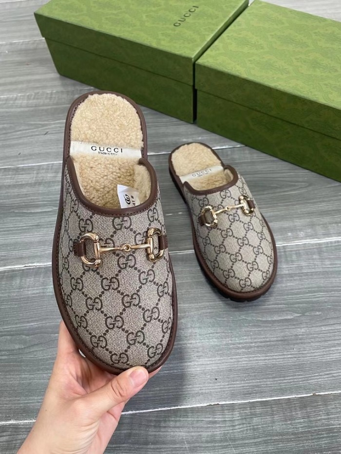 Gucci Hairy slippers 0012 (2022)