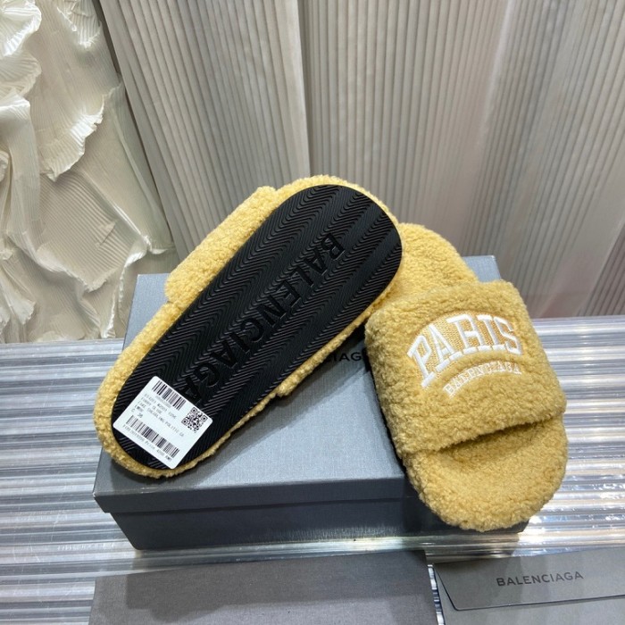 Balenciaga Hairy slippers 0012（2022）