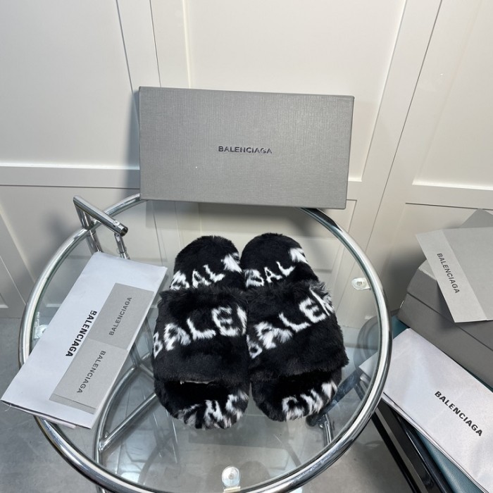 Balenciaga Hairy slippers 005（2022）