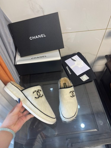 Chanel Hairy slippers 0017 (2022)