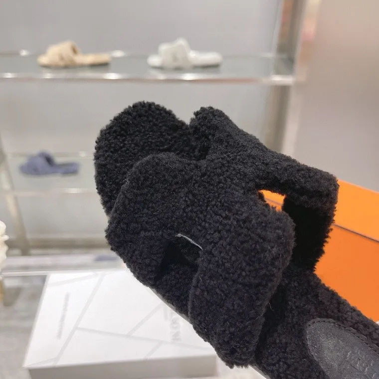 Hermes Hairy slippers 007 (2022)