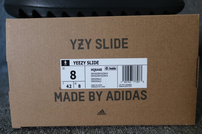Authentic Adidas Yeezy Slide Onyx