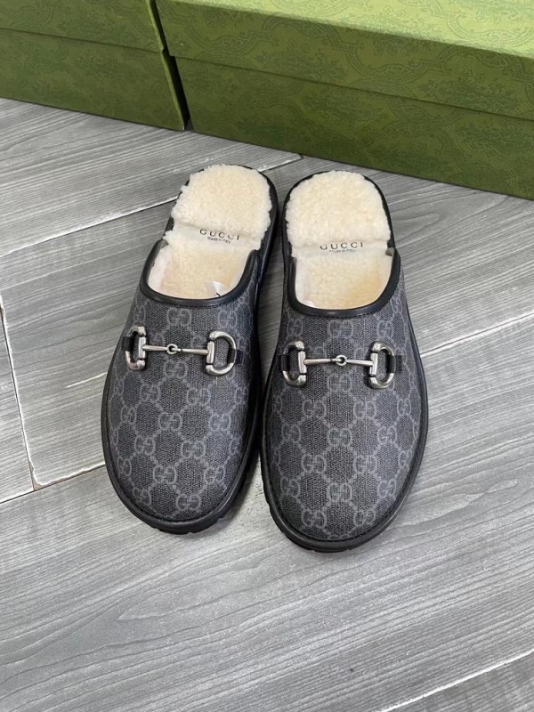 Gucci Hairy slippers 0011 (2022)