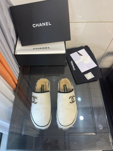 Chanel Hairy slippers 0017 (2022)