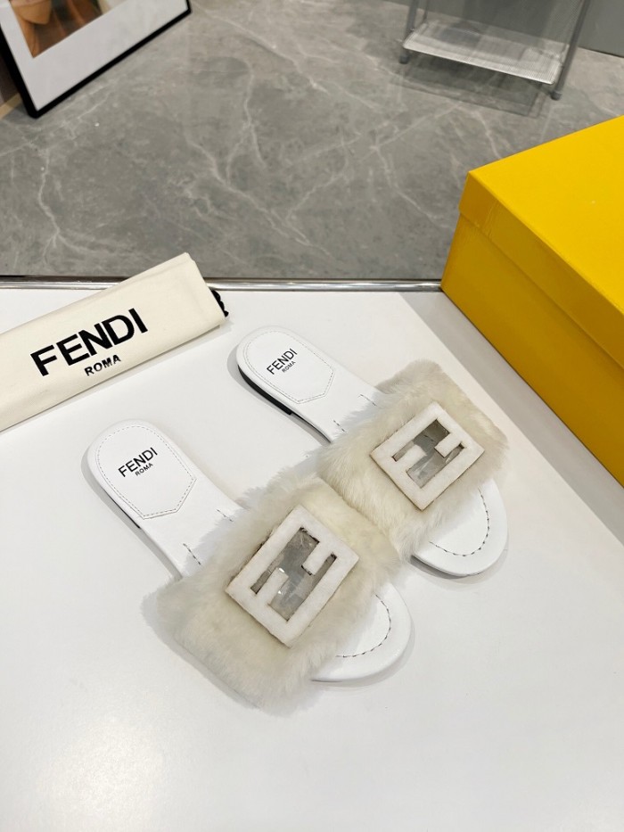 Fendi Hairy slippers 003 (2022)