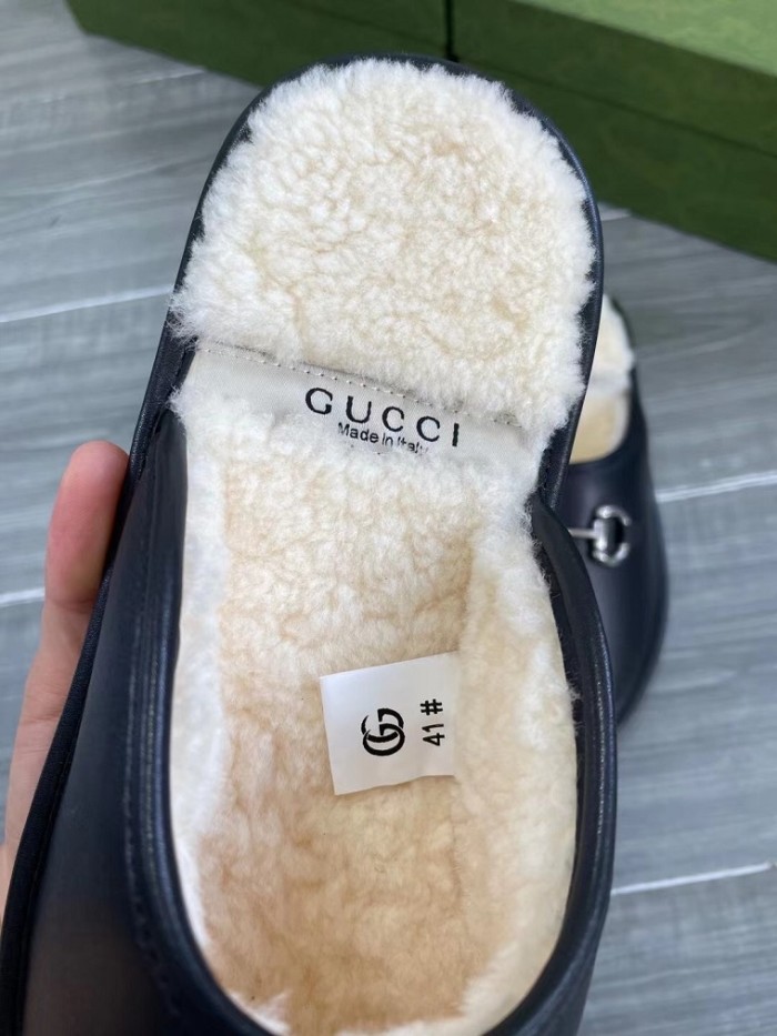 Gucci Hairy slippers 0015 (2022)