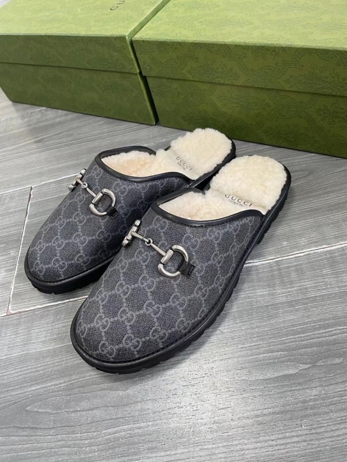 Gucci Hairy slippers 0011 (2022)