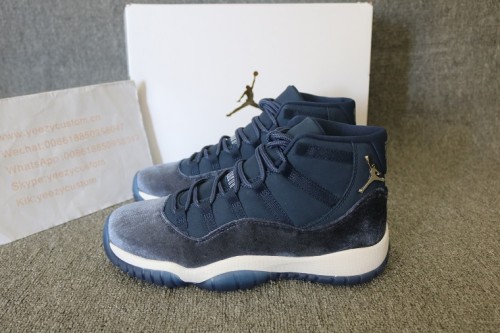 Air Jordan 11 Velvet WMNS Midnight Navy