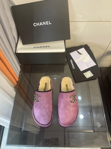 Chanel Hairy slippers 0018 (2022)