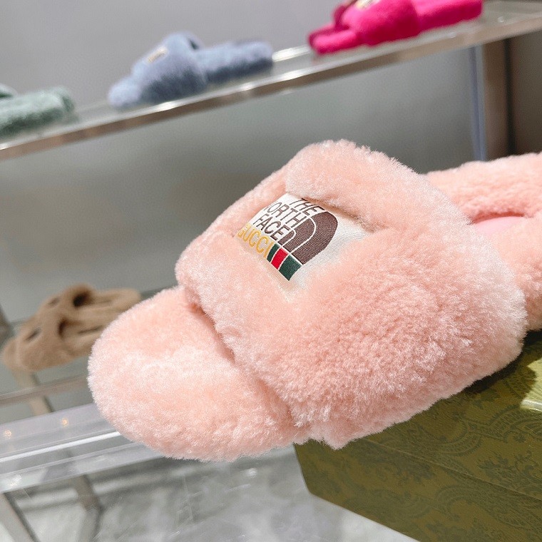 Gucci Hairy slippers 007 (2022)