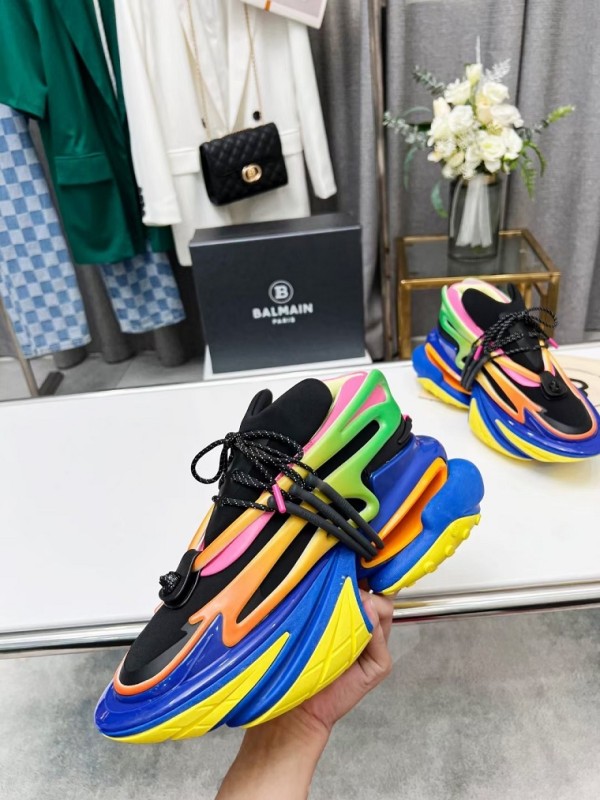 Super High End Rick Balmain And Women Shoes 004 (2022)