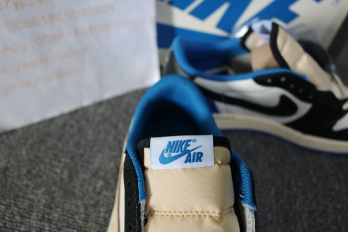 Authentic Travis Scott X Fragment X Air Jordan 1 Low OG