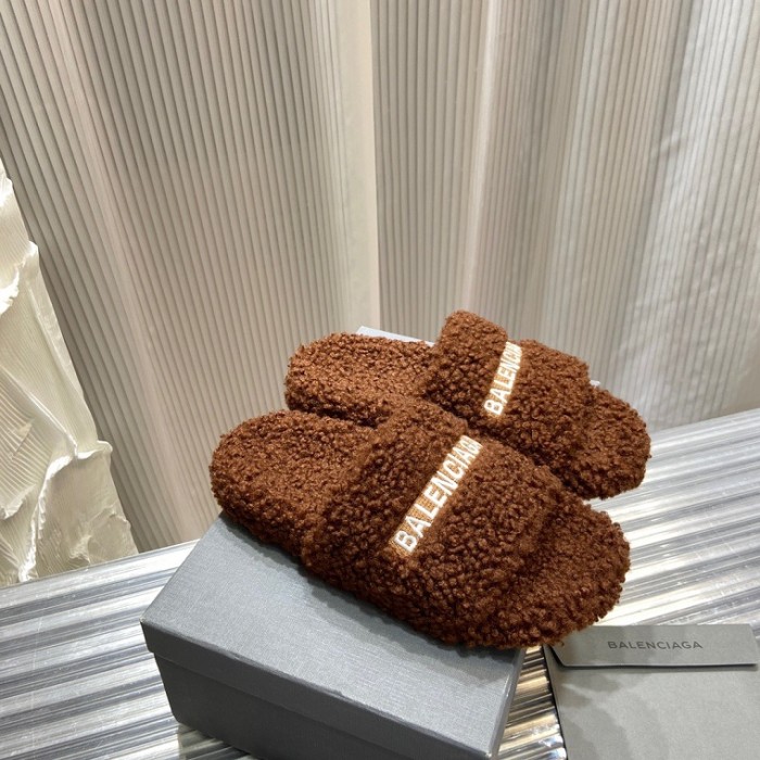 Balenciaga Hairy slippers 0016（2022）