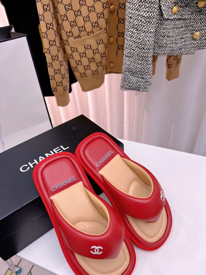Chanel Slippers Women shoes 0073 (2022)