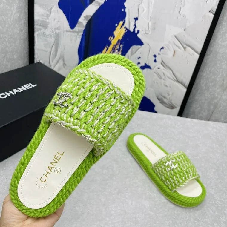 Chanel Slippers Women shoes 0070 (2022)