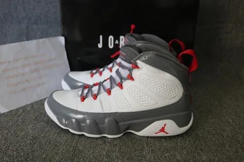 Authentic Air Jordan 9 Fire Red