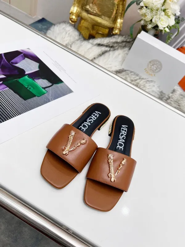 Versace Slippers Women Shoes 0023（2022）