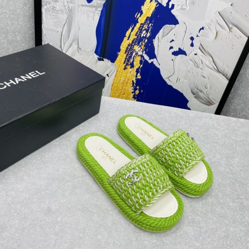 Chanel Slippers Women shoes 0070 (2022)